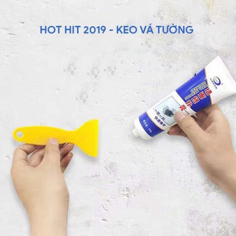 Keo Vá Tường Chống Thấm LKB 250grFREESHIPTrám Trét Vết Nứt Khe Hở Tường - Chống Mốc Ẩm Làm Sạch Tường
