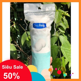 [Gía sốc]  Bông tẩy trang Deep Fresh Siêu Mềm 70 miếng