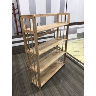Kệ Sách Gỗ 4 Tầng Ngang 90cm