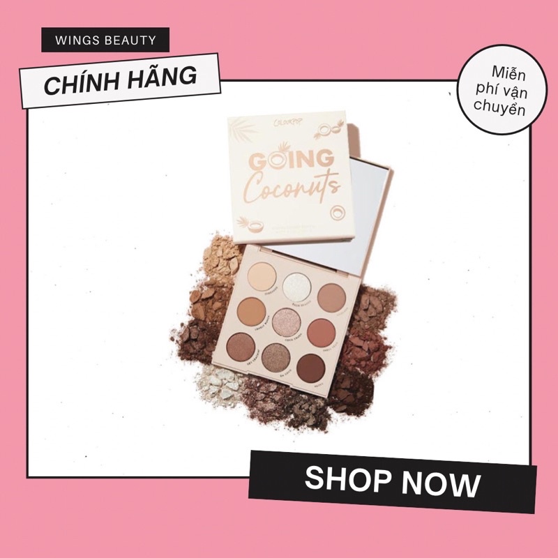 Bảng phấn mắt Colourpop Going Coconut