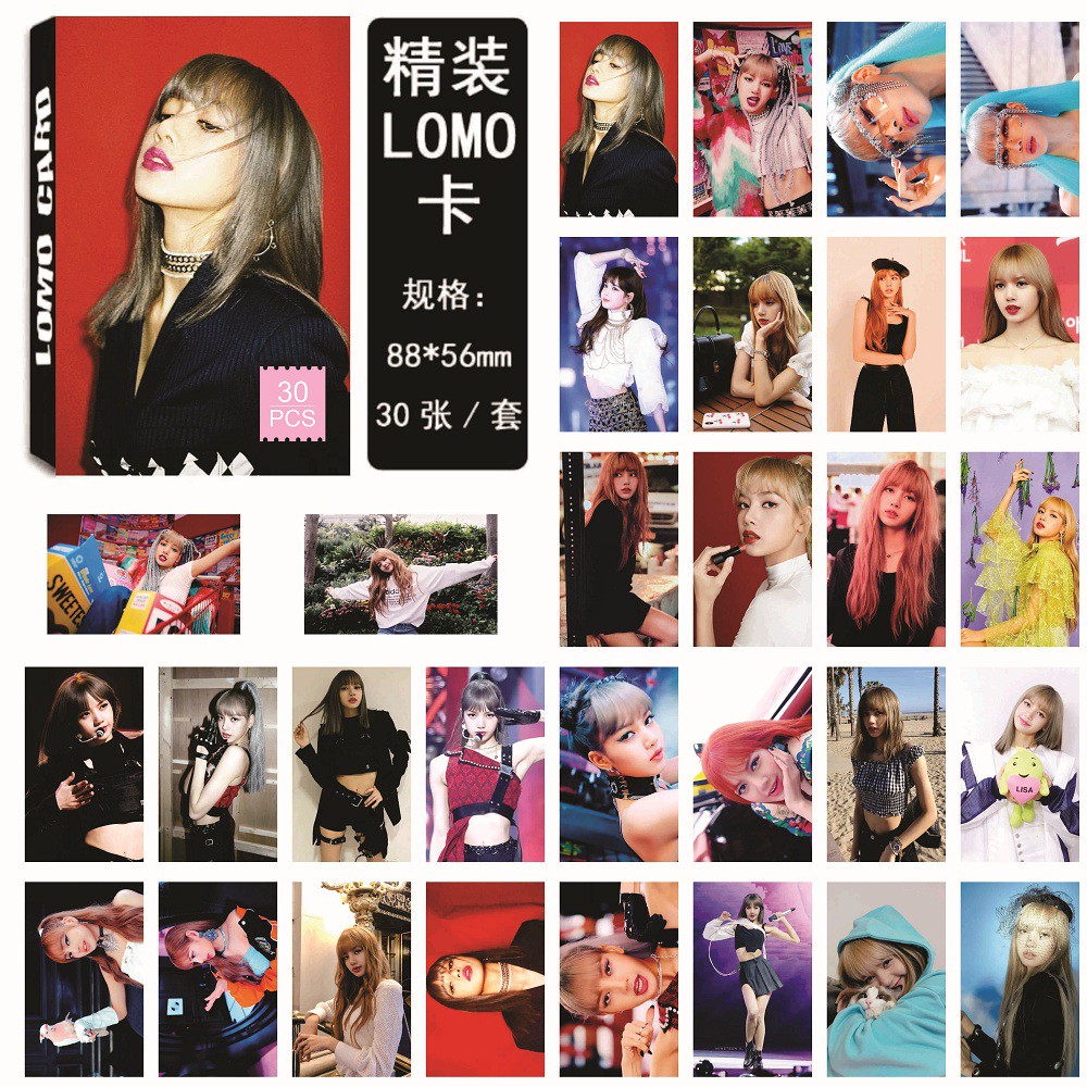 Lomo Card Kpop Blackpink Twice Red Velvet Kèm Ảnh Thật Mẫu Mới