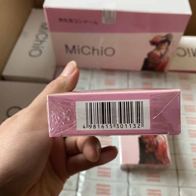 Bao Cao SuFreeshipMiChiO Hộp 12 Chiếc Gân Gai Nhẹ Nhàng Co Dãn Linh Hoạt