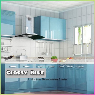 Bộ dụng cụ sửa chữa bếp ga giường màu xanh dương UK 60CM X 5M