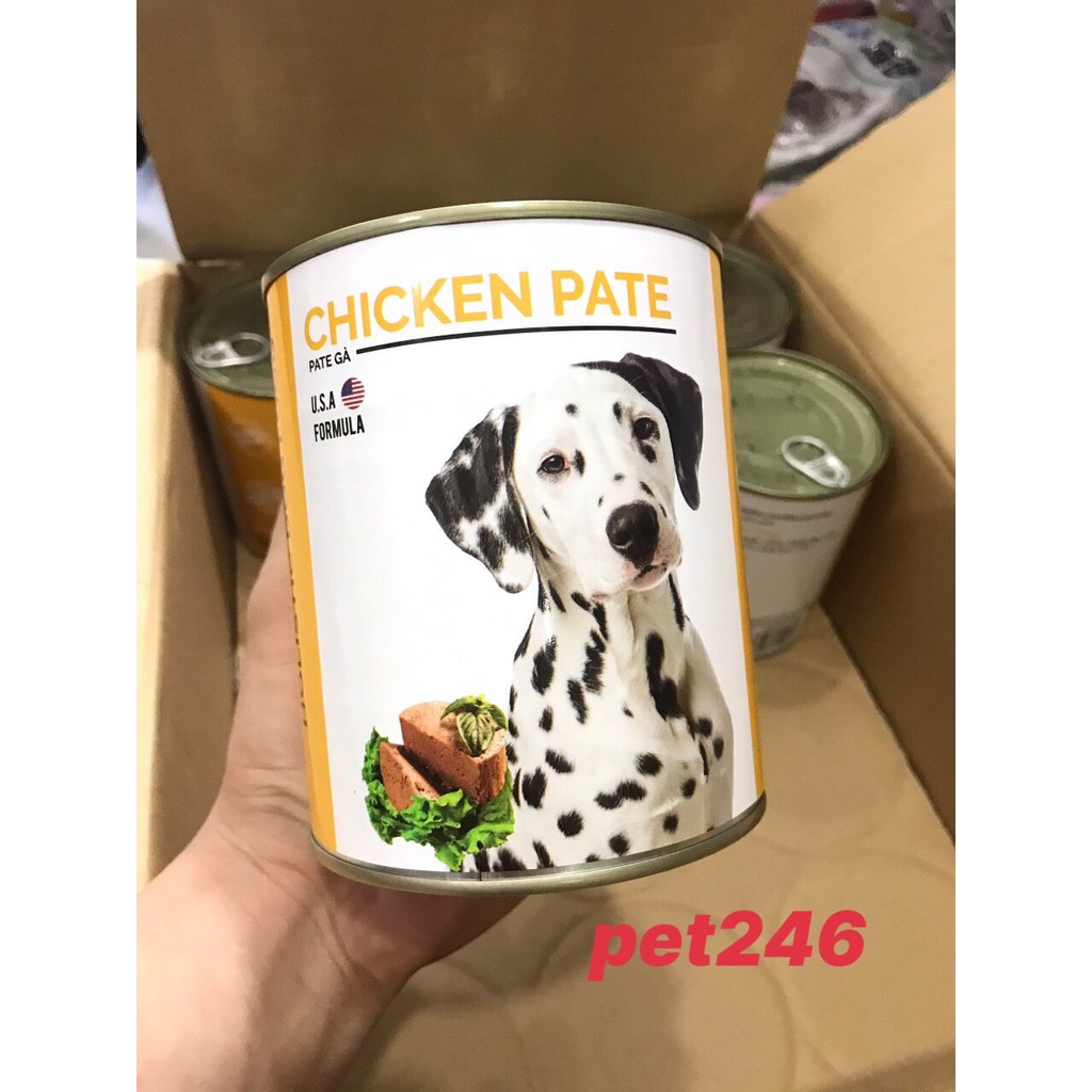 Pate chó HelloDog Chicken hộp 850G