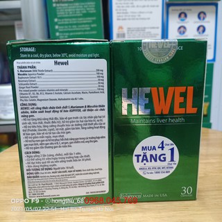 HEWEL lọ 30 viên