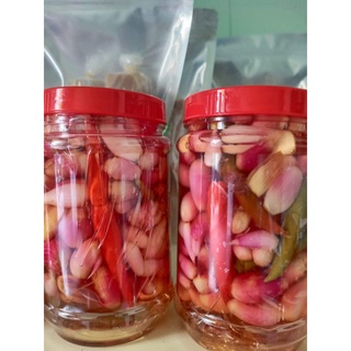 Hành tím lý sơn ngâm dấm chua ngọt hộp 500gr - tiệm út duyên 76 đặc sản