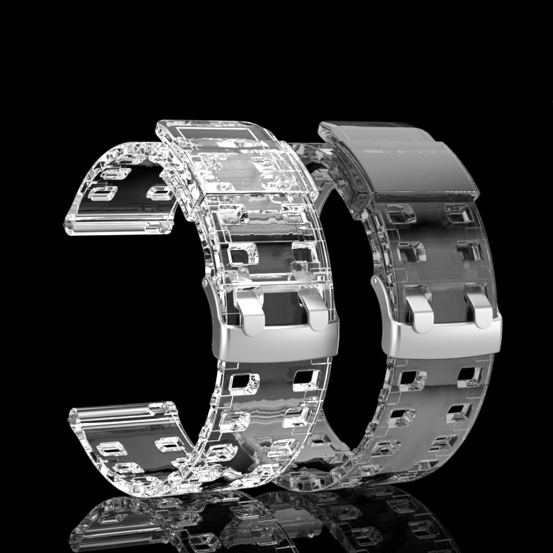 Ốp Bảo Vệ Bằng TPU Silicone 2 Trong 1 Có Dây Đeo Cho huawei watch gt 3 gt3 pro 46mm 43mm gt 3 gt3 46mm 42mm