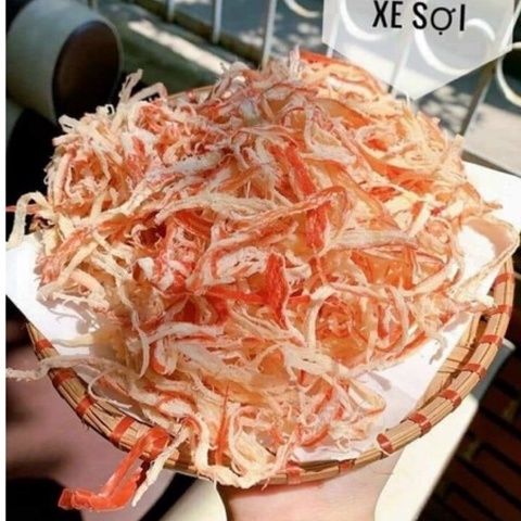 Mực Hấp Nước Cốt Dừa Xé Sợi Thơm Ngon - Đậm Vị