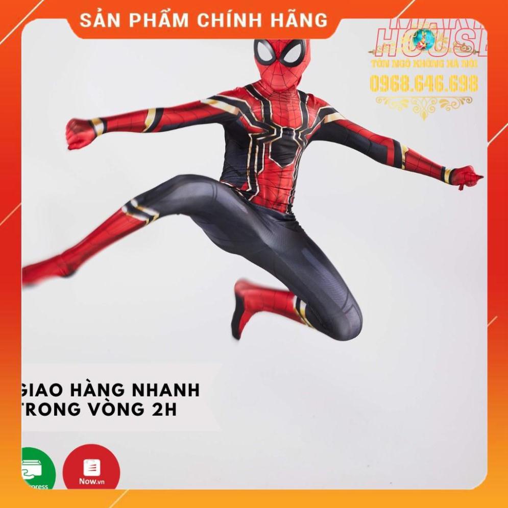 FREE SHIP - Người Nhện Quần áo trẻ em cao cấp Hoá trang cho bé trai Siêu Nhân Người Nhện .HT41 HÀNG CÓ SẴN