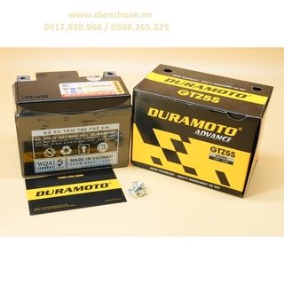 Ắc quy xe máy Duramoto GTZ5S (12V 5Ah )