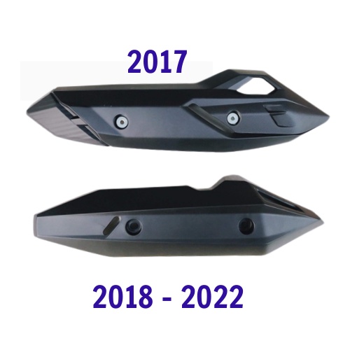 Ốp pô VARIO 2017 Vario 2018 2019 2020 2021 Gắn như ZIN - Che pô xe VARIO CLICK kèm ốc TITAN