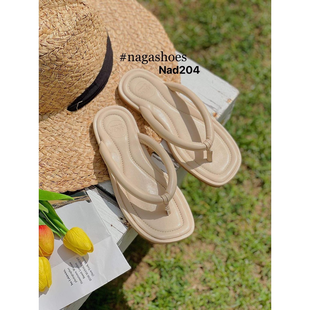 DÉP KẸP NAGASHOES QUAI ỐNG ĐẾ BỆT NAD204