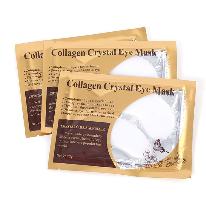 Mặt nạ mắt collagen Vàng dưỡng ẩm giảm thâm bọng mắt và vùng thâm dịu nhẹ công nghệ Hàn Quốc | Thế Giới Skin Care