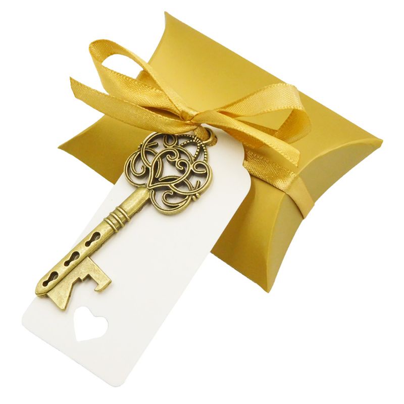 Aoto Dụng Cụ Mở Nắp Chai Kẹo Quà Lưu Niệm Đám Cưới Cổ Điển Fest