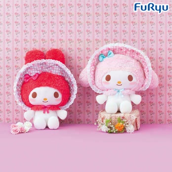 [FuRyu] Gấu bông Sanrio My Melody Headdress BIG Plush Nuigurumi chính hãng Nhật Bản