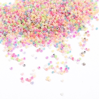 Hạt cườm nhũ bóng màu pastel 2mm thích hợp xỏ vòng tay, nhẫn, phụ kiện Handmade