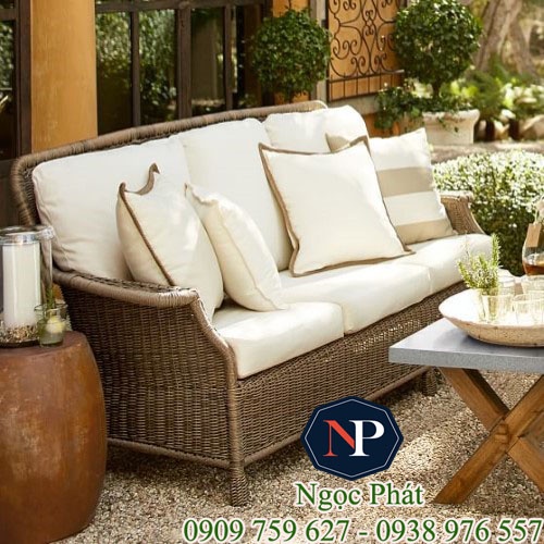 Đệm Ngồi Ghế Sofa Mây TIDUS - Nhận May Đệm Ghế Theo Yêu Cầu
