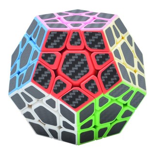 Đồ Chơi Rubik Lefun Carbon Megaminx - Rubik Sợi Carbon Cao Cấp