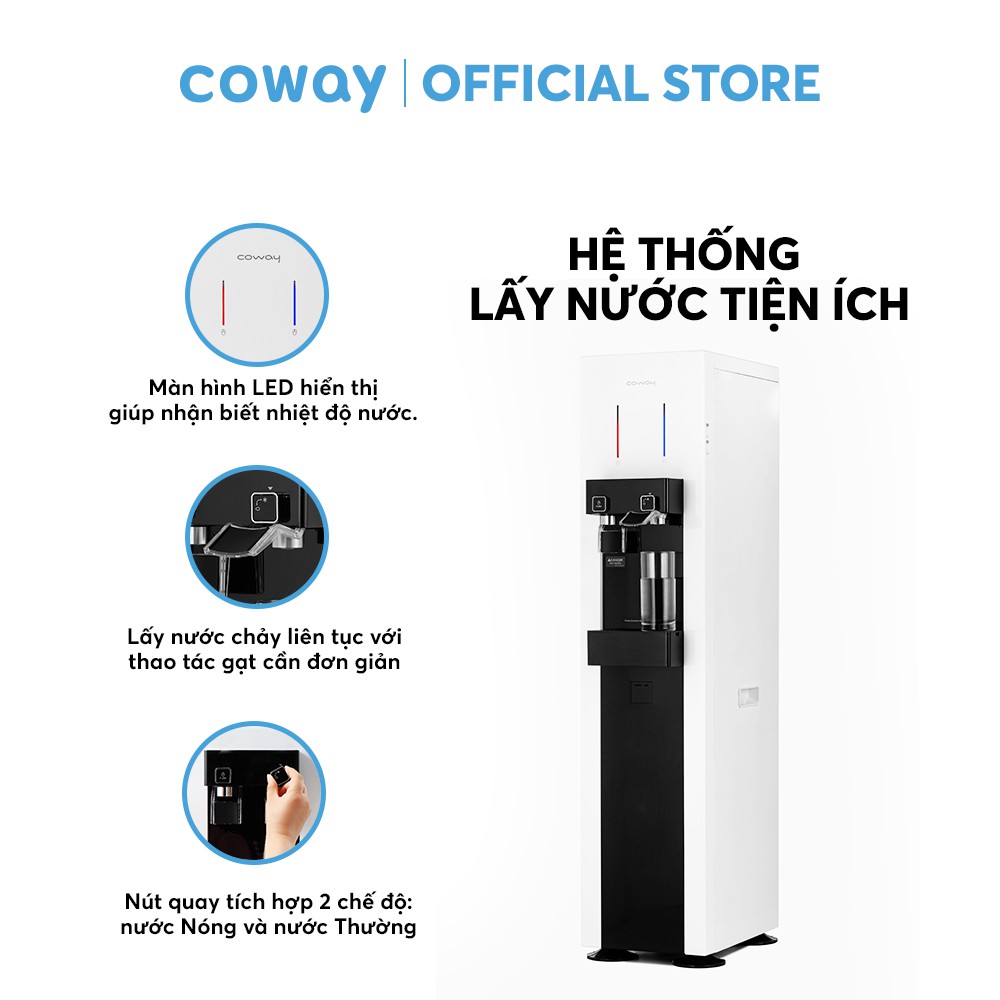 [Mã ELTECHZONE giảm 5% đơn 500K] Máy lọc nước Coway Harry CHP-590R