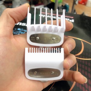 [Mỹ Phẩm Hồng Sơn] Bộ cữ tông đơ 1,5 và 4,5mm WAHL màu trắng sữa