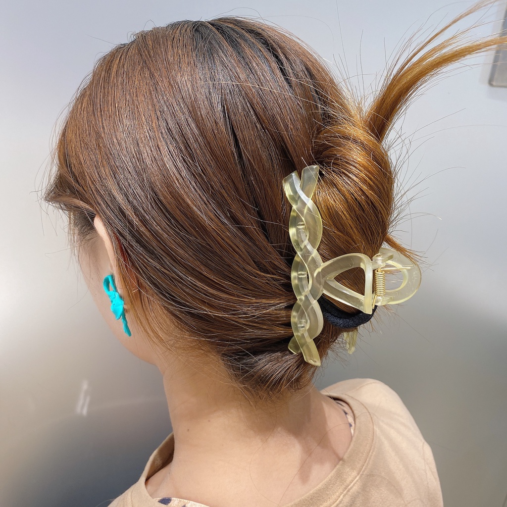 Kẹp tóc càng cua hàn quốc dạng xoắn cực xinh Tiluca KEP38