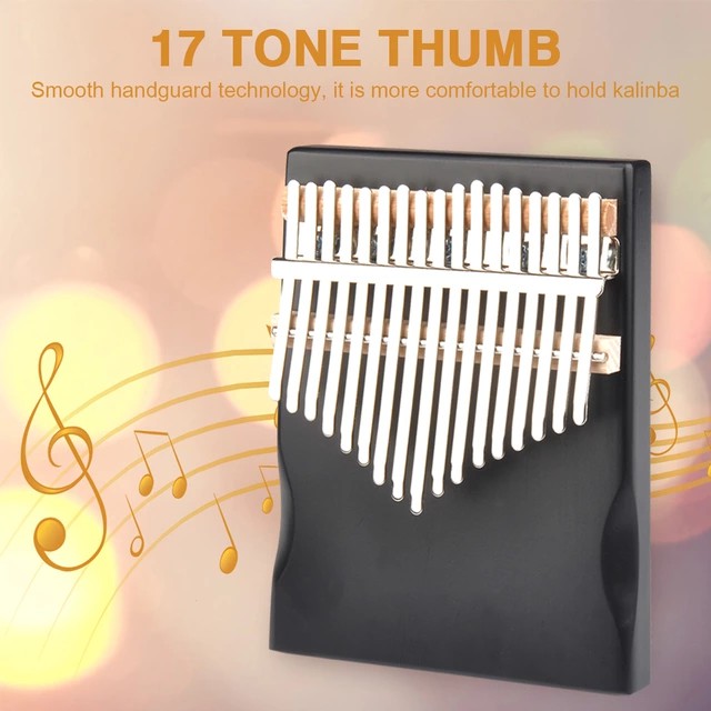 Đàn kalimba 17 phím màu Đen Vâu chỉ có tại shopee