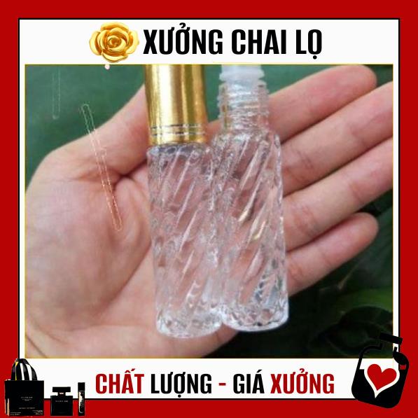 Lọ Chiết Nước Hoa ❤ TOP GIÁ RẺ ❤ Lọ chiết nước hoa bi lăn 10ml đựng dầu dừa, son handmad, phụ kiện du lịch