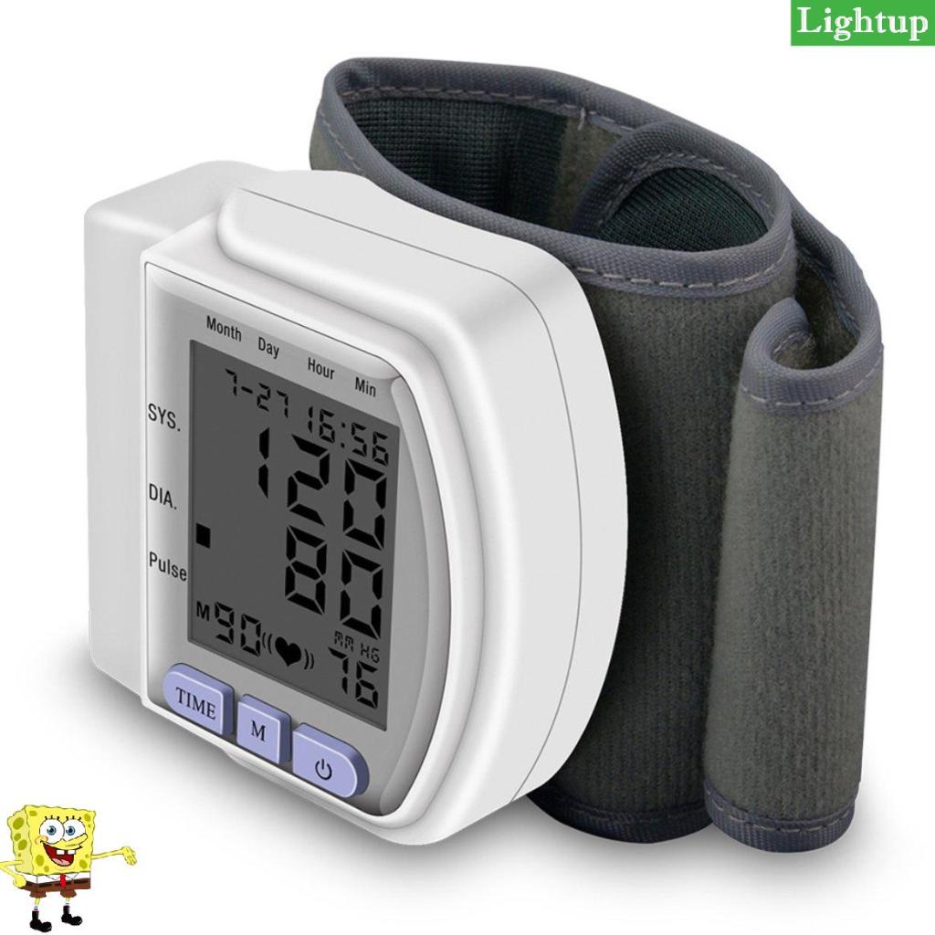 Máy đo huyết áp theo dõi Bp cổ tay kỹ thuật số với Wriatband