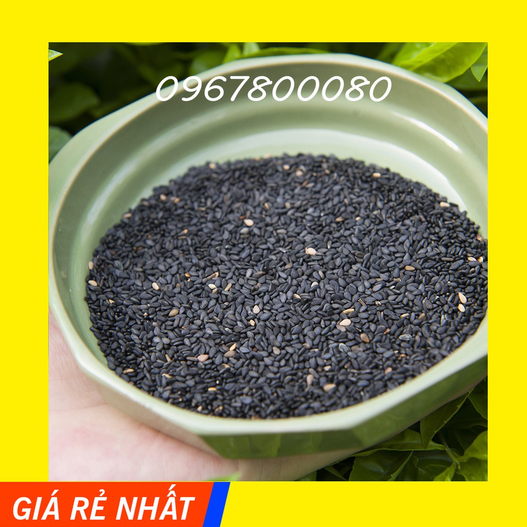 Mè đen - Vừng đen quê 500g - Mẩy Mẩy shop hạt dinh dưỡng