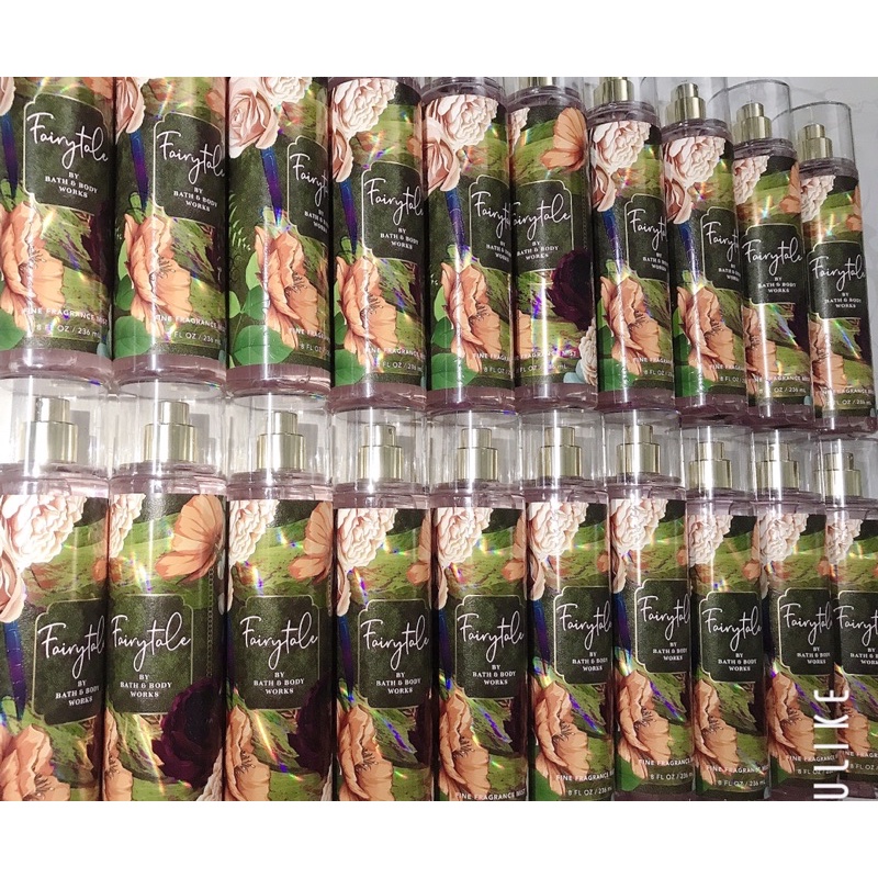 Body Mist xịt thơm toàn thân Fairytale Bath And Body Works Usa fullsize 236ML