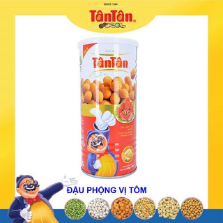 Đậu phộng vị tôm Tân Tân lon 200g
