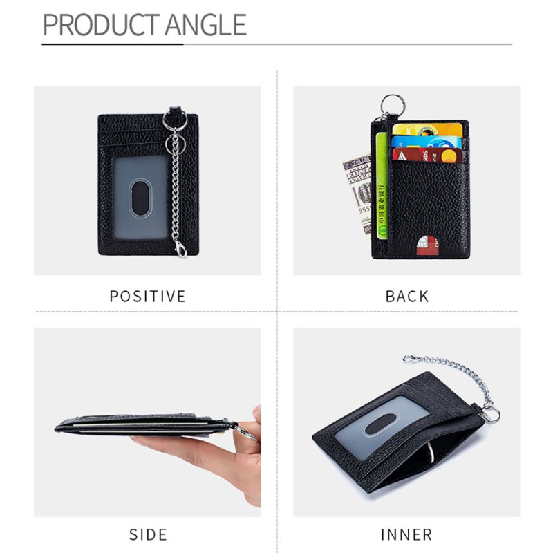 Ví Đựng Thẻ Tín Dụng / Tiền Xu RFID Mỏng