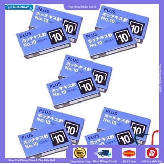 [GIÁ SỐC] Đạn ghim 10 plus - Chân ghim 10 - Ruột ghim [VPP GIÁ SỈ]