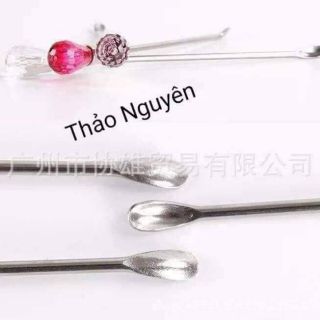 Thìa xúc mực sử dụng trong phun xăm Spa thẩm mỹ