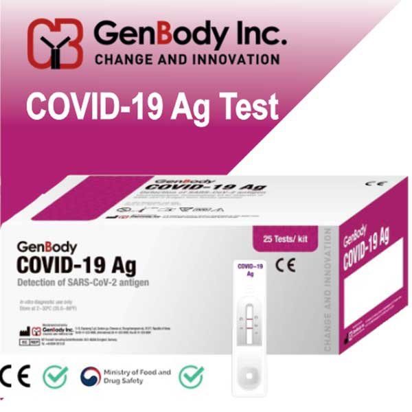 Bộ Kit Test Nhanh Covid 19 Genbody Hàn Quốc