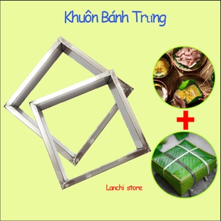 [FREESHIP❤️] Khuôn Bánh Chưng Inox, Khuôn Gói Bánh Trưng Vuông Inox Siêu Bền Tiện Lợi