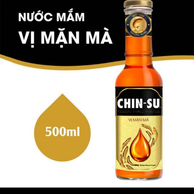 Nước Mắm Chinsu Vị Mặn Mà Chai 500ML