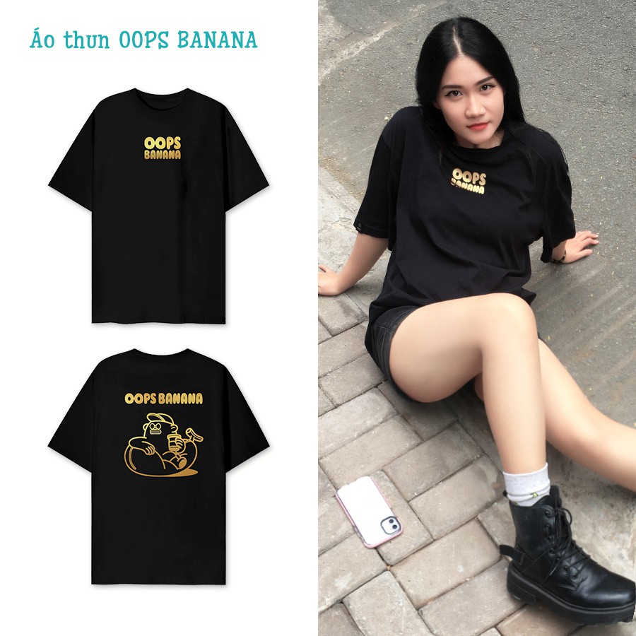 [TALK!] Áo thun Oopsie unisex năng động dành cho fan Oops Banana