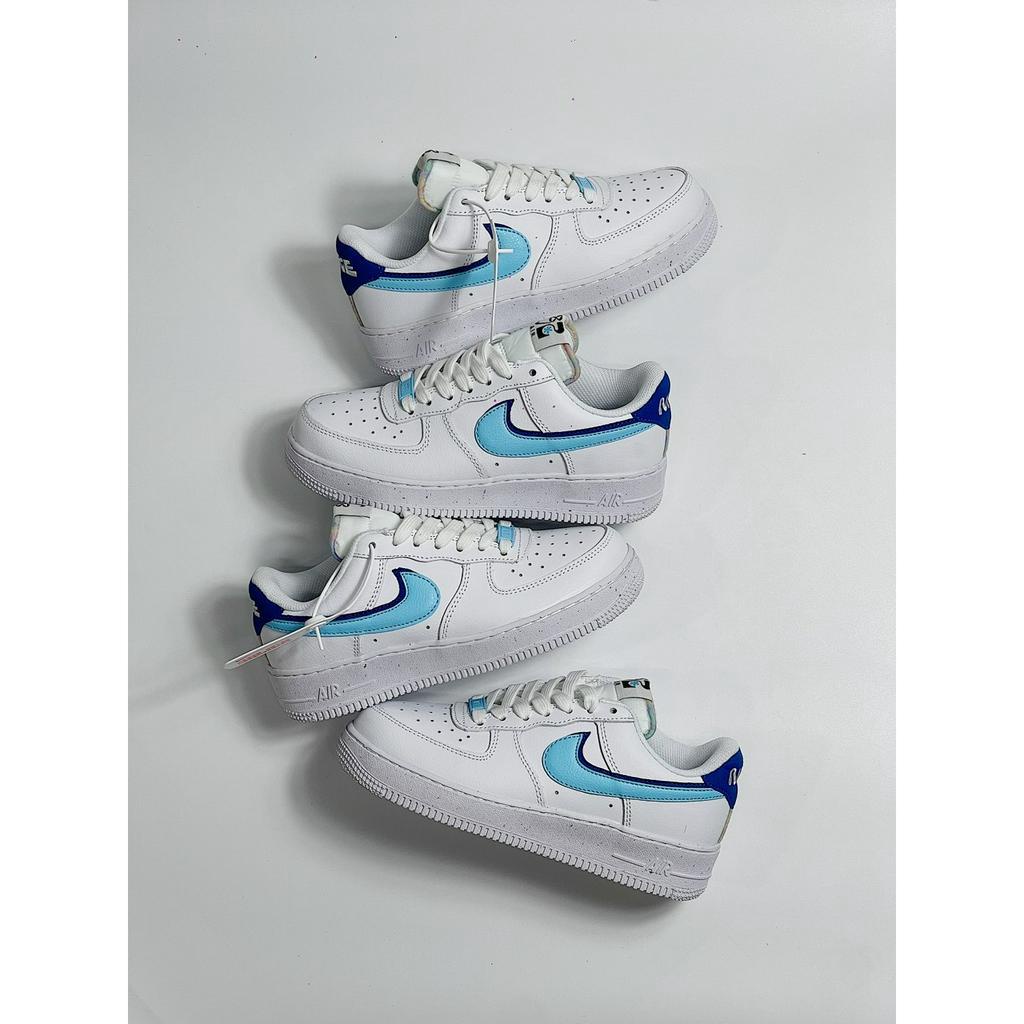 GIÀY THỂ THAO SNEAKER AF1 LV8 BLUE CHILL_GIÀY N_IKE AF1 TRẮNG XANH MẪU MỚI NHẤT 2023