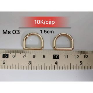 Khoen d lọt lòng 1,5cm- ms kd03