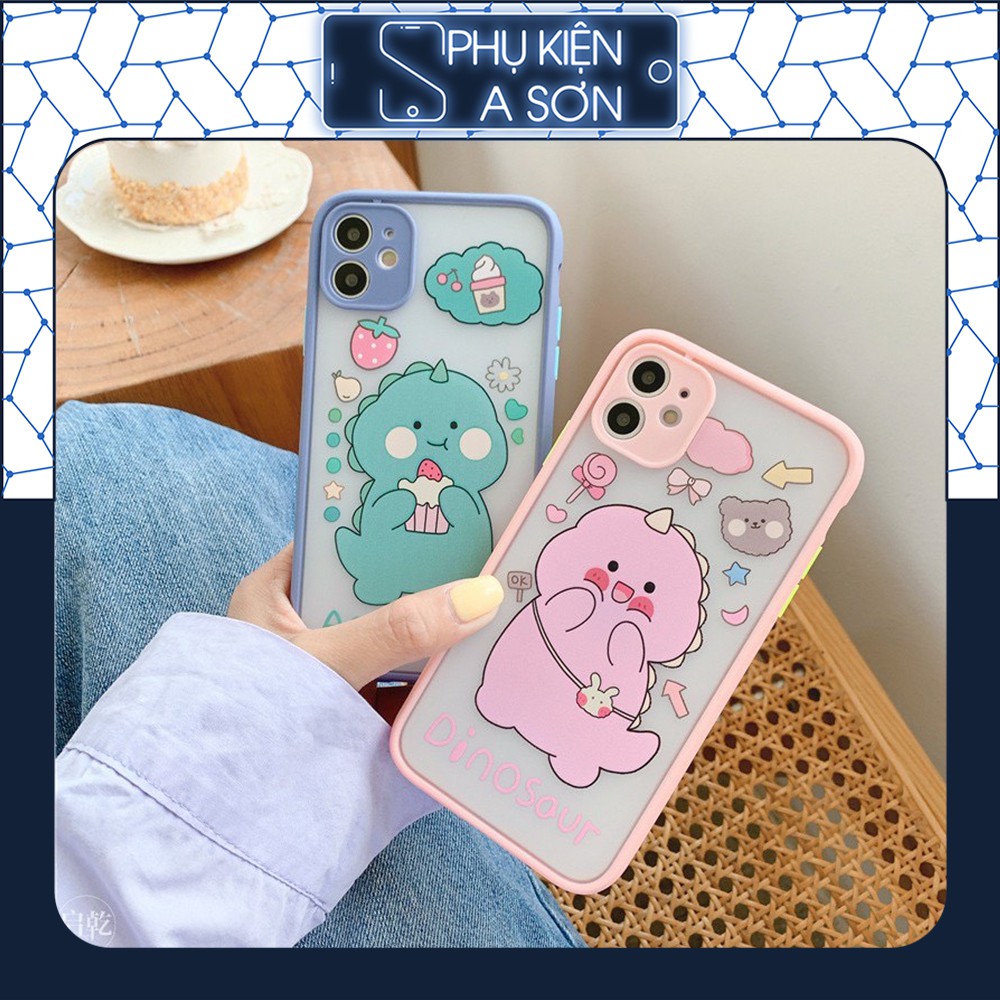 Ốp lưng iphone Cute Dino 5s/6/6plus/6s/6s plus/6/7/7plus/8/8plus/x/xs/xs max/11/11 pro/11 promax – A SHAN CASE