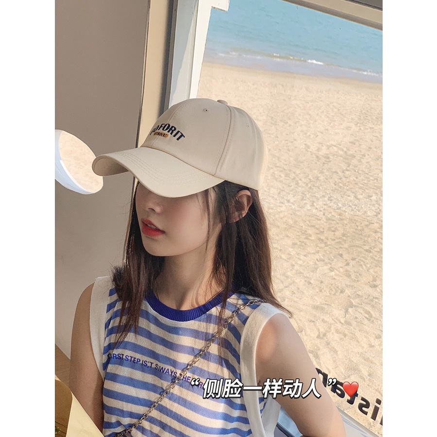 Mũ Lưỡi Trai Nón Kết Nhung Cao Cấp Thêu Chữ Goforit 485 Phong Cách Ulzzang Form Unisex Nam Nữ - Hazo