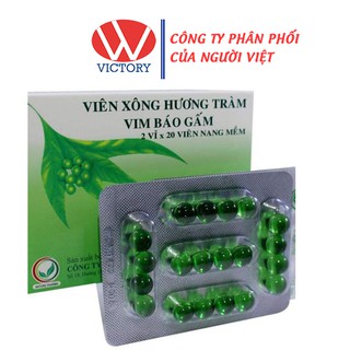 Viên Xông Hương Tràm Vim Báo Gấm - VICTORY