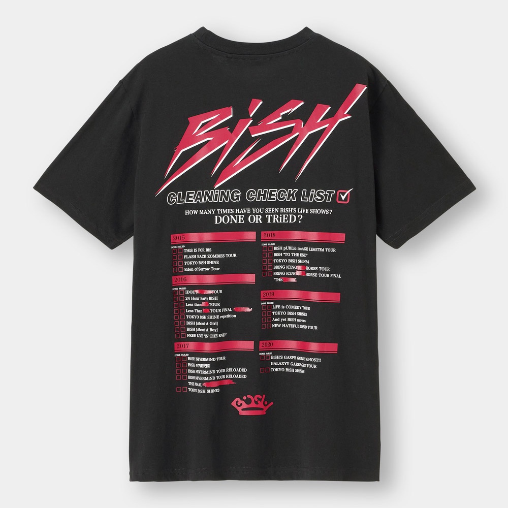 Áo phông GU Nam/Nữ Bish ngắn tay ❤️