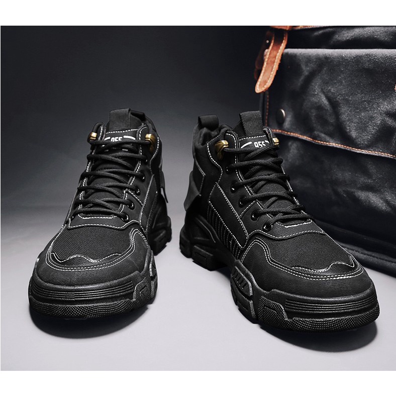 Giày Sneakers Nam Cổ Cao - Giày Thể Thao Nam Phong Cách Cực Ngầu HOT 2022 AVI - 424. 345