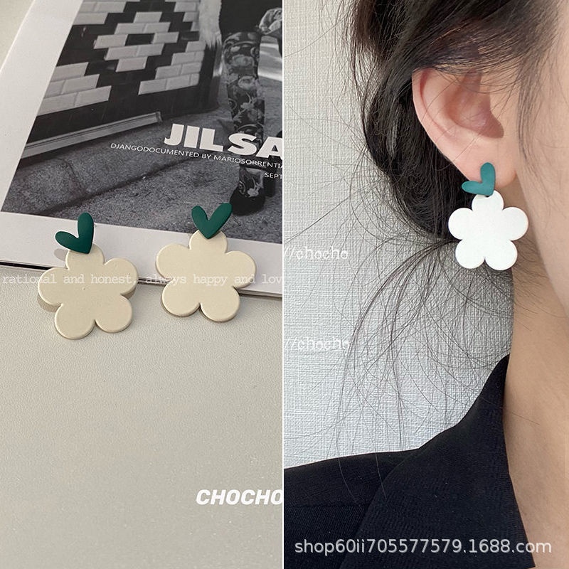 Bông Tai Bạc S925 Màu Xanh Dương Trang Sức Hoạt Hình Dễ Thương Thiết Kế Đơn Giản Phong Cách Thời Trang 2022 Cho Nữ