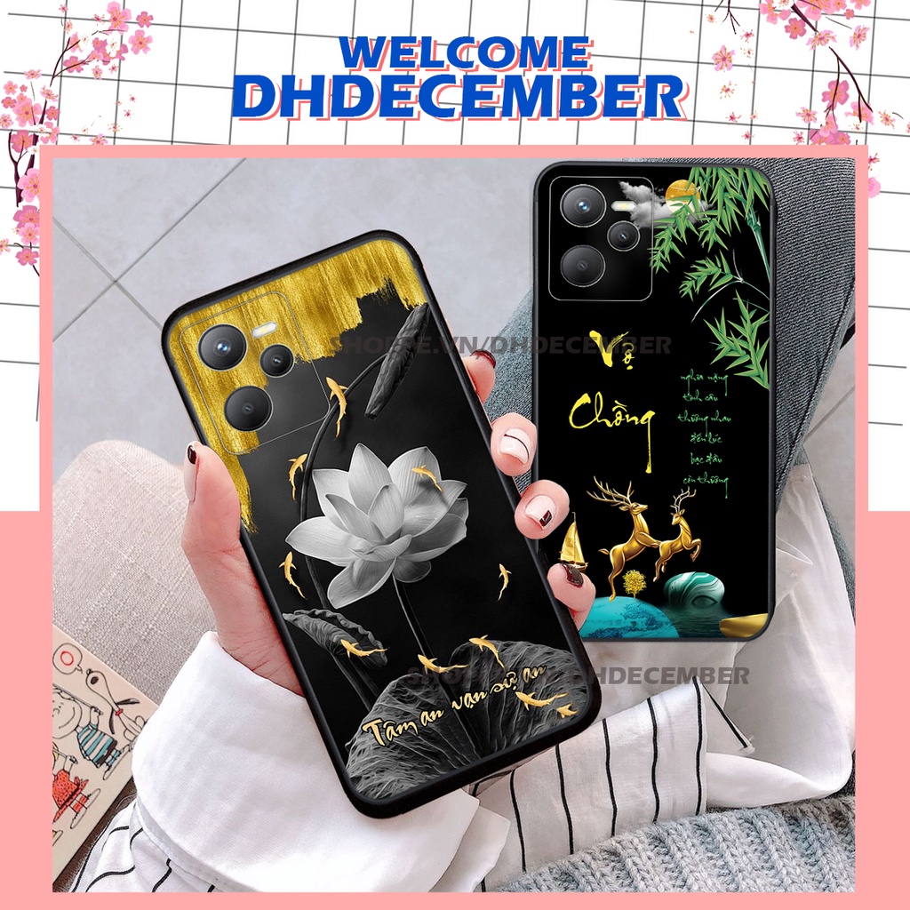 Ốp lưng Realme C35 in hình thư pháp tâm an vạn sự an ,mã đáo thành công SIÊU CHẤT