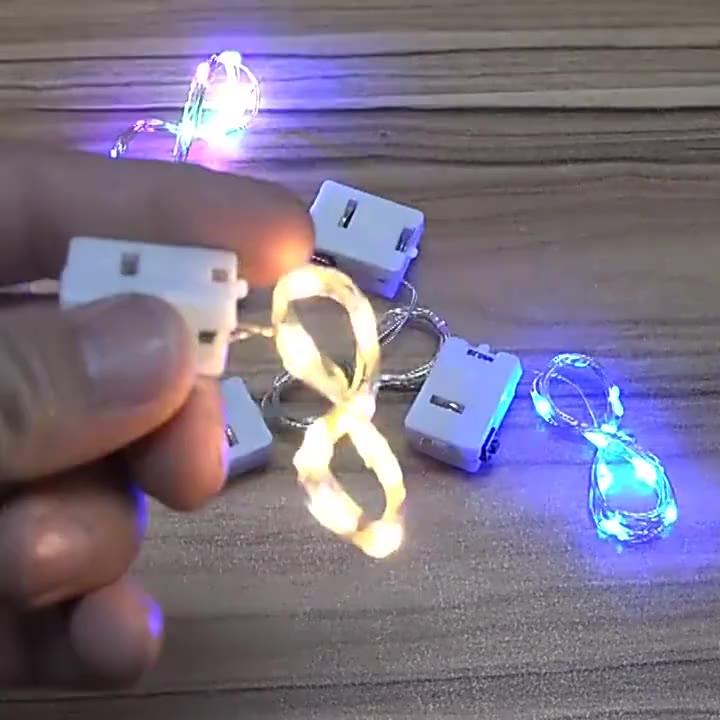 Dây Đèn Led 3 Chế Độ Pin AG13 Dùng Trang Trí Giáng Sinh | BigBuy360 - bigbuy360.vn