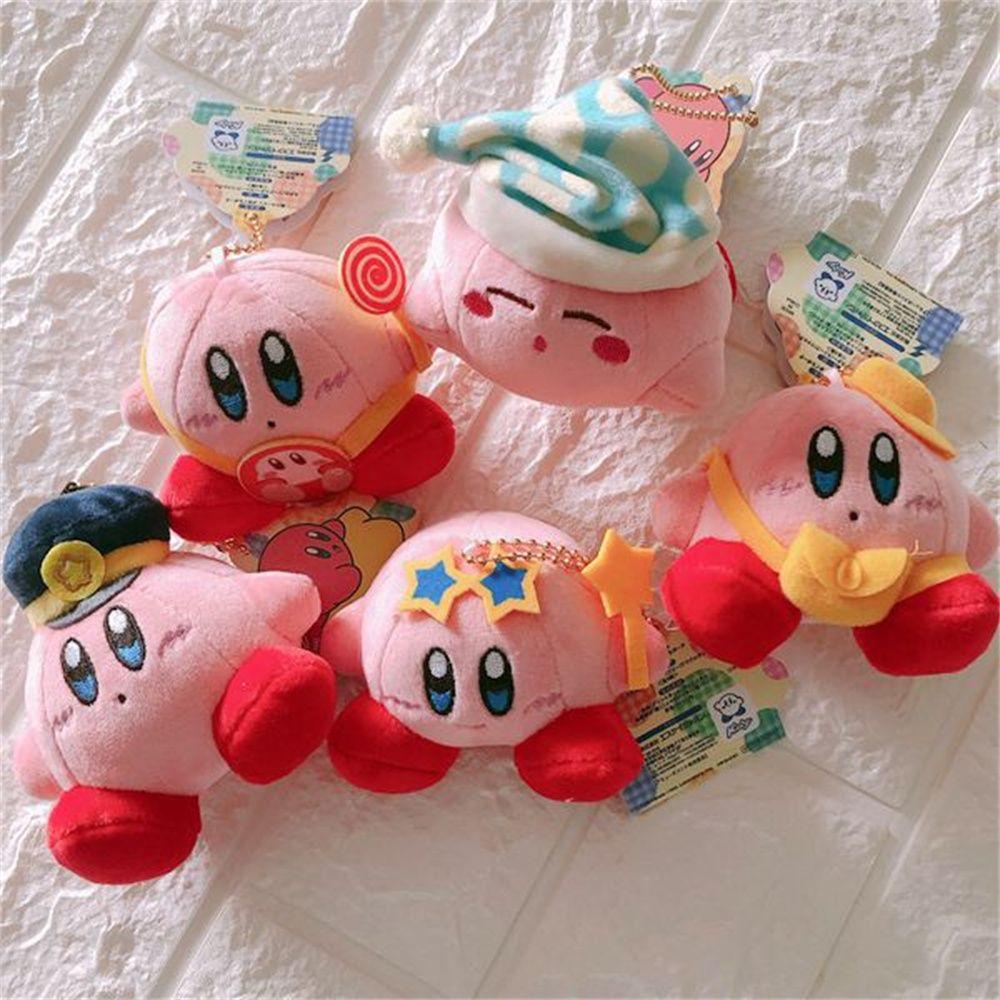 LANFY Móc Khóa Nhồi Bông Hình Nhân Vật Hoạt Hình Kirby 12CM