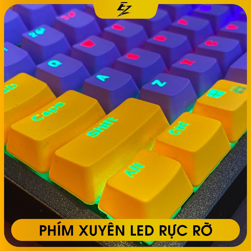 [Mã ELFLASH3 hoàn 10K xu đơn 20K] Keycap PBT Xuyên Led EZPC Giá Rẻ | BigBuy360 - bigbuy360.vn